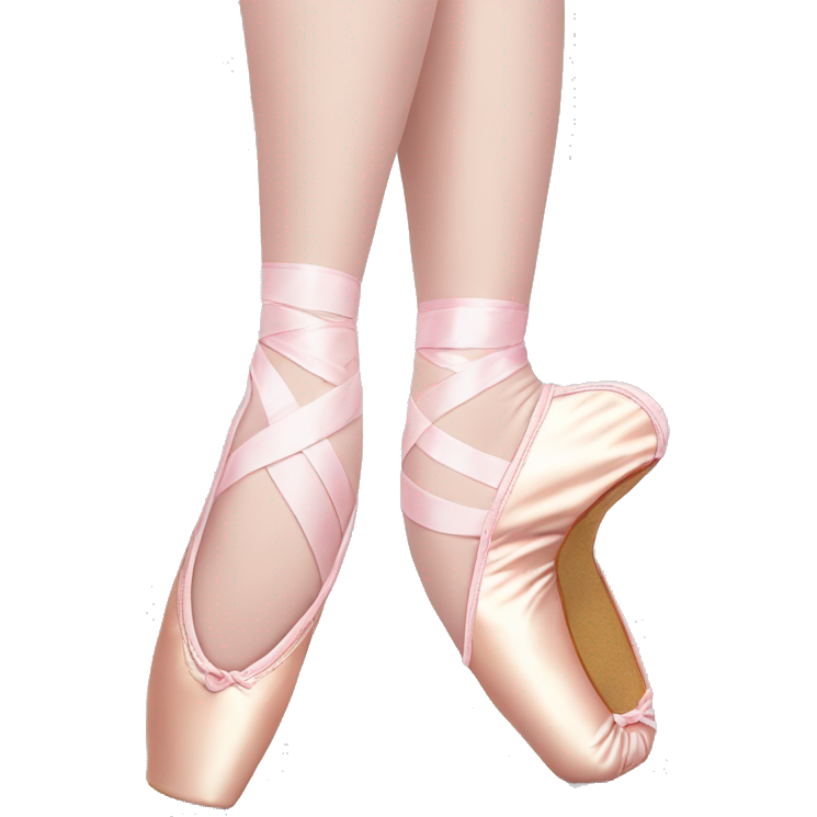 Ballet pointe shoes