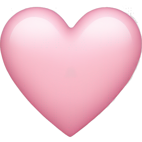 Light pink heart