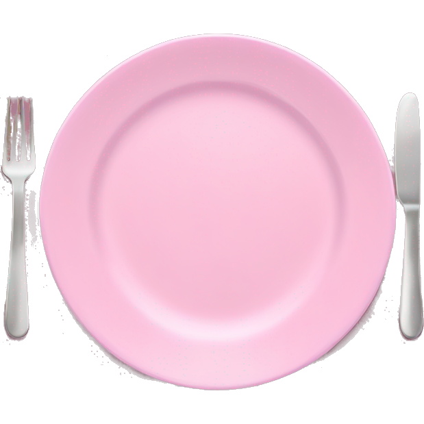 Pink plate
