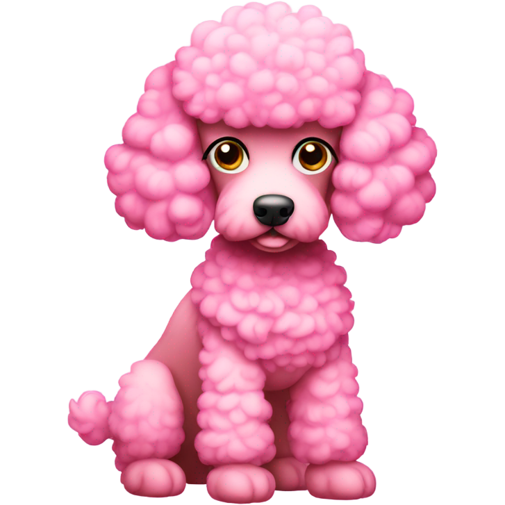 Pink poodle