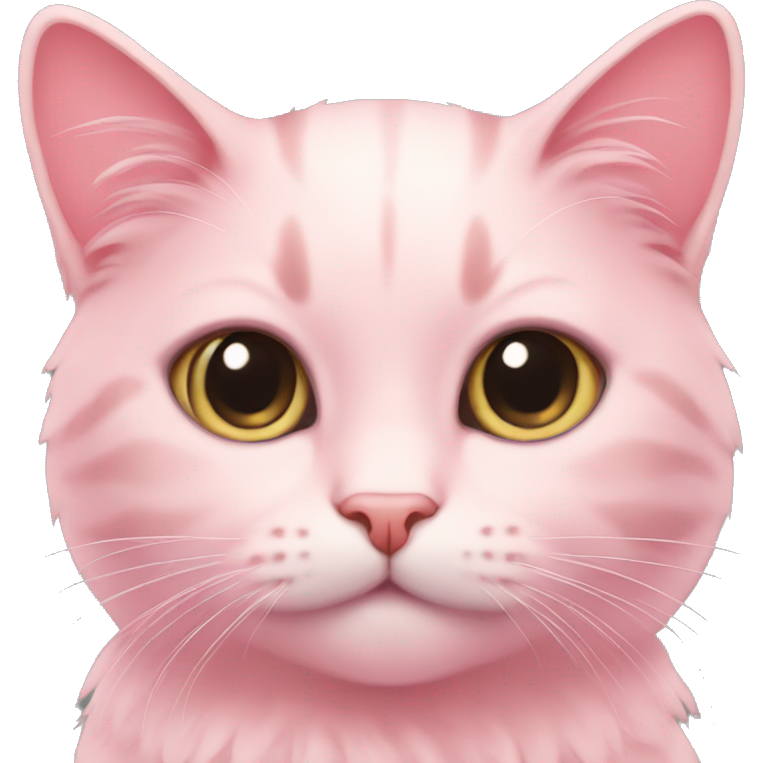 Cat soft pink cute
