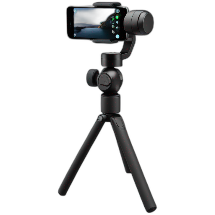 Gimbal dji osmo se + iphone