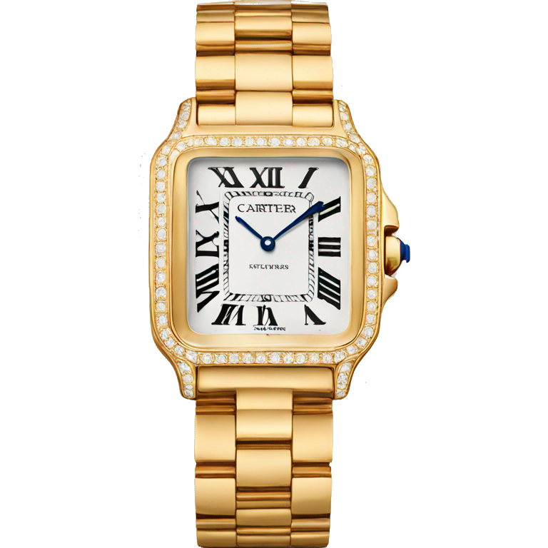 Gold cartier watch