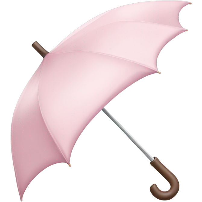 Light pink umbrella