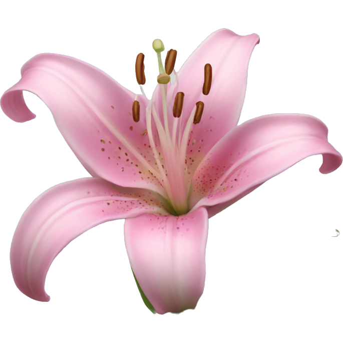 Lily flower pink