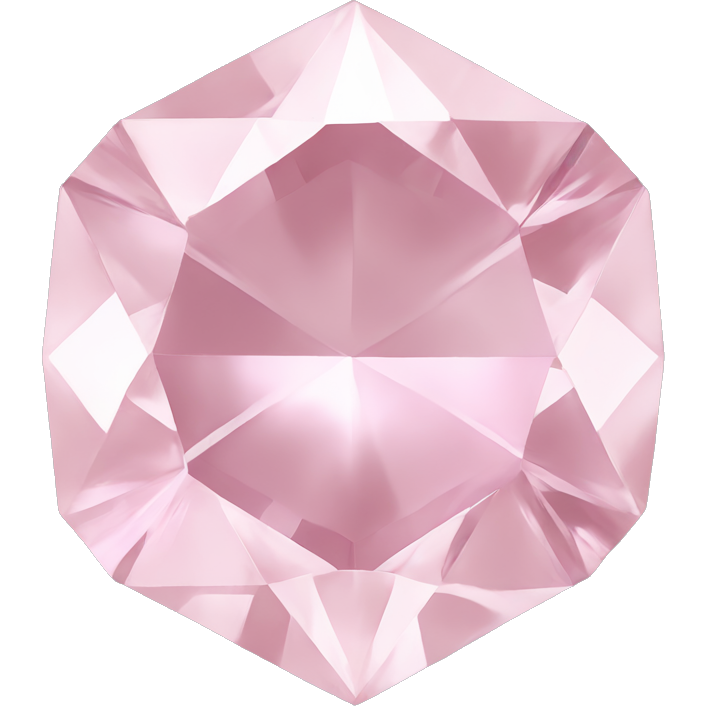 Pastel pink diamond