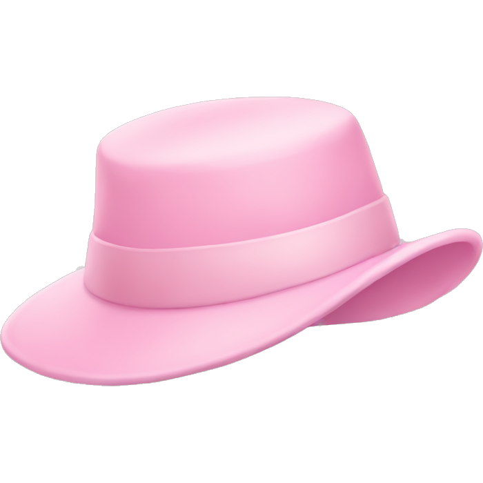 Pastel pink hat