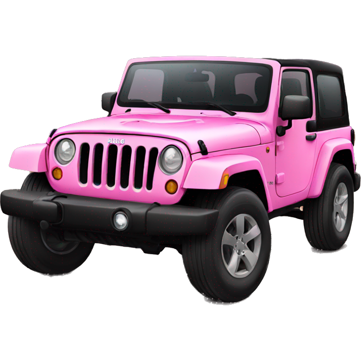 Pink girly modern jeep