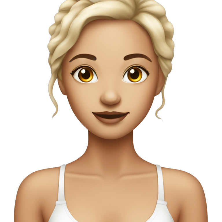 Skin care girl