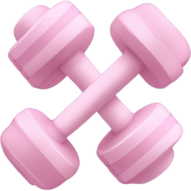 Soft Light Pink dumbell