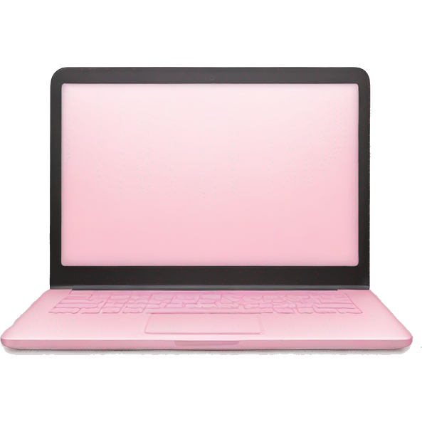 Soft Pink laptop