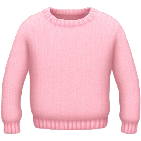 Soft pink sweater