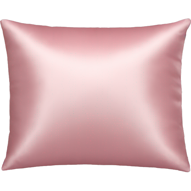 Light pink silk pillow