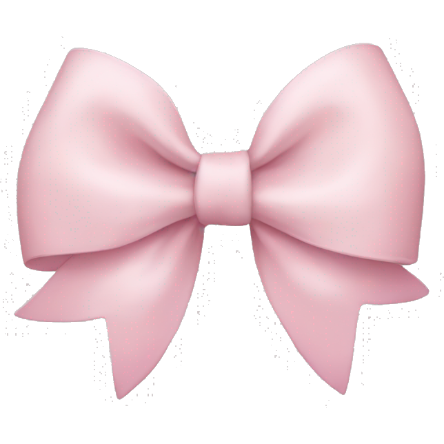 Light pink bow