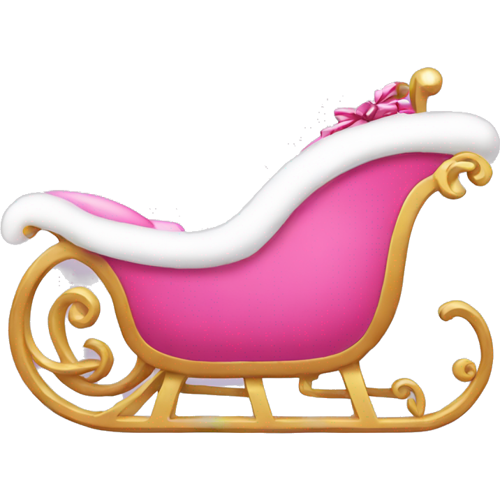 Pink Xmas sleigh