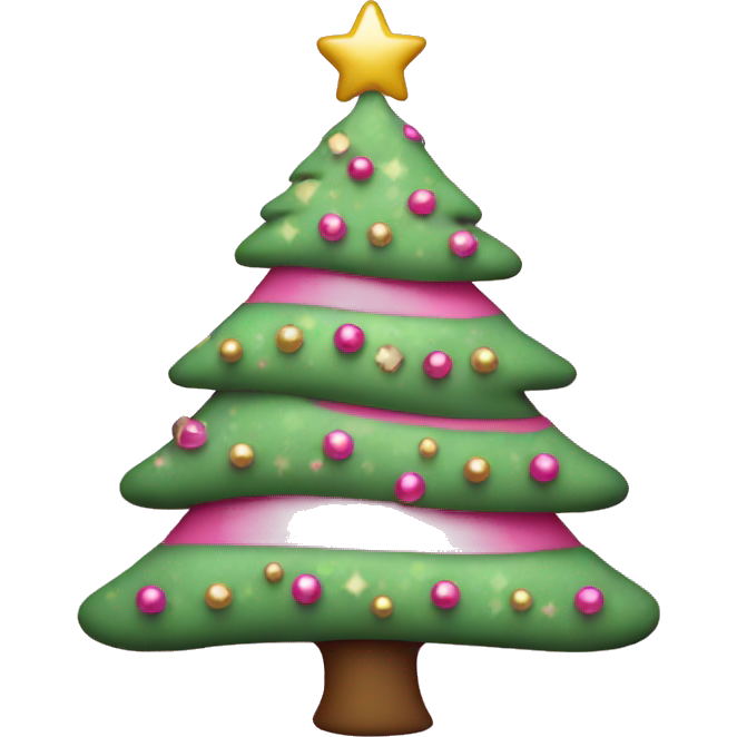 Pink Xmas tree