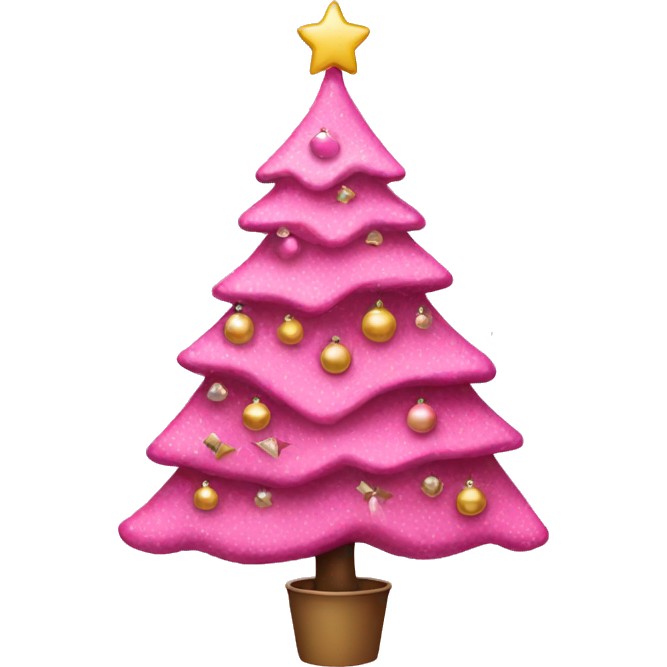 Pink xmas tree