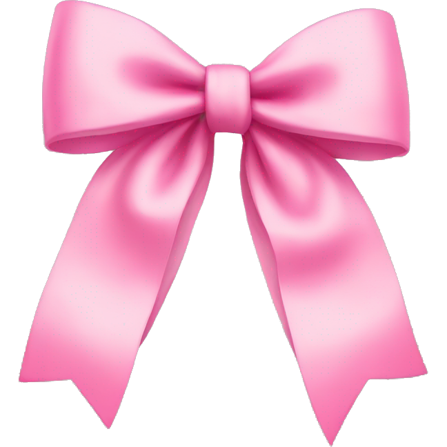 Cute pink bow