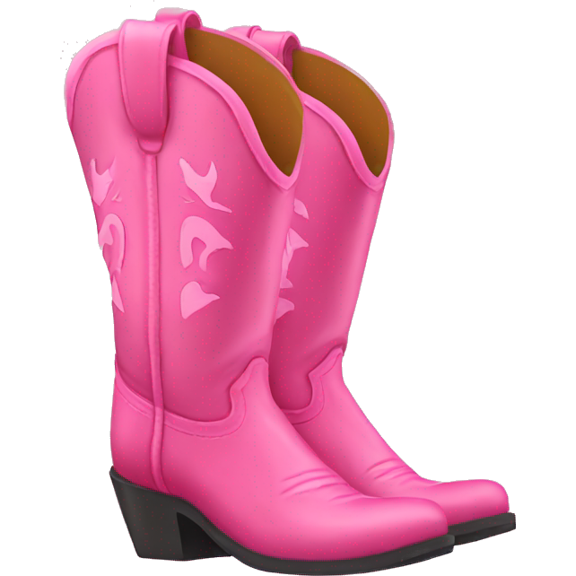 Pink cowgirl boots