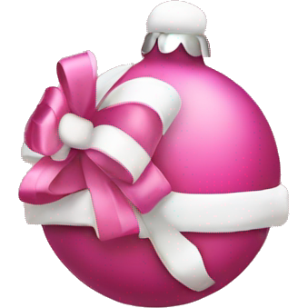 A pink christmas stuff