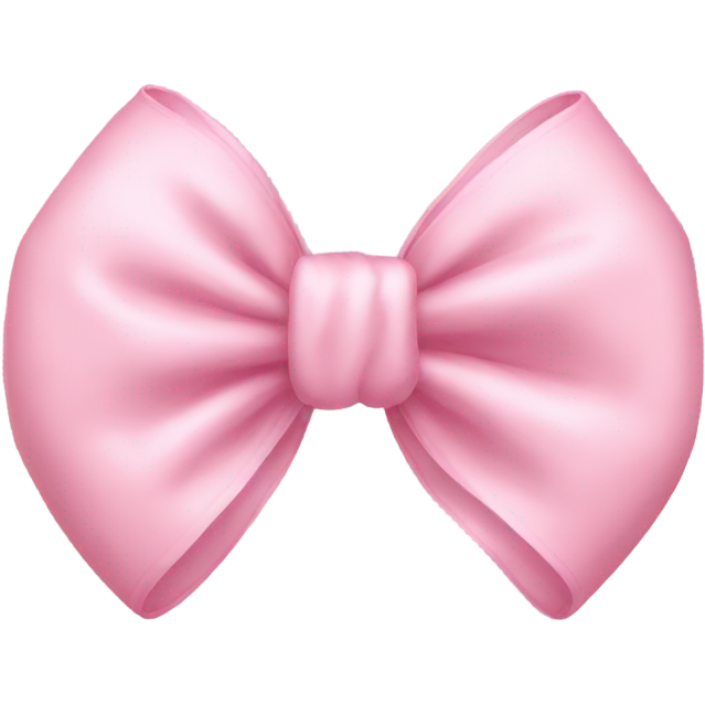 Baby pink bow