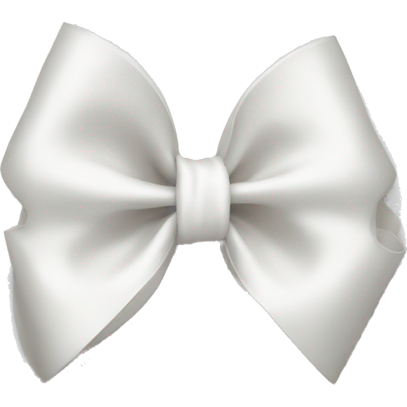 White bow