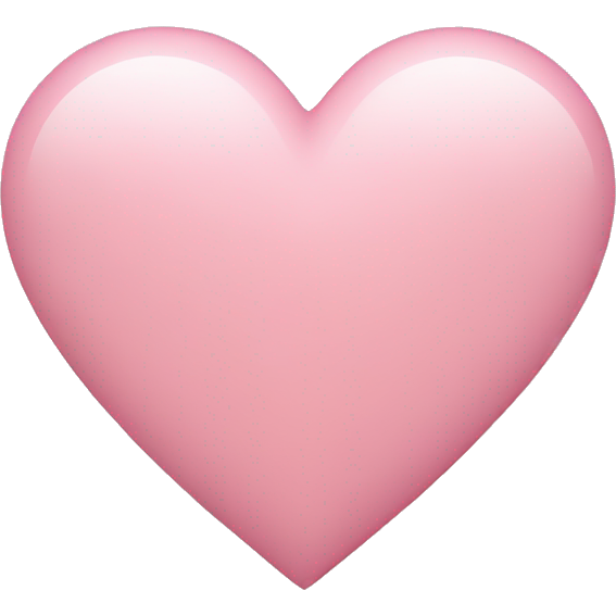 Light pink heart