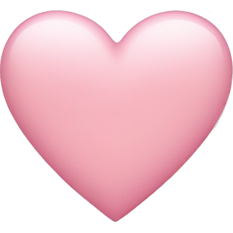 Light pink heart