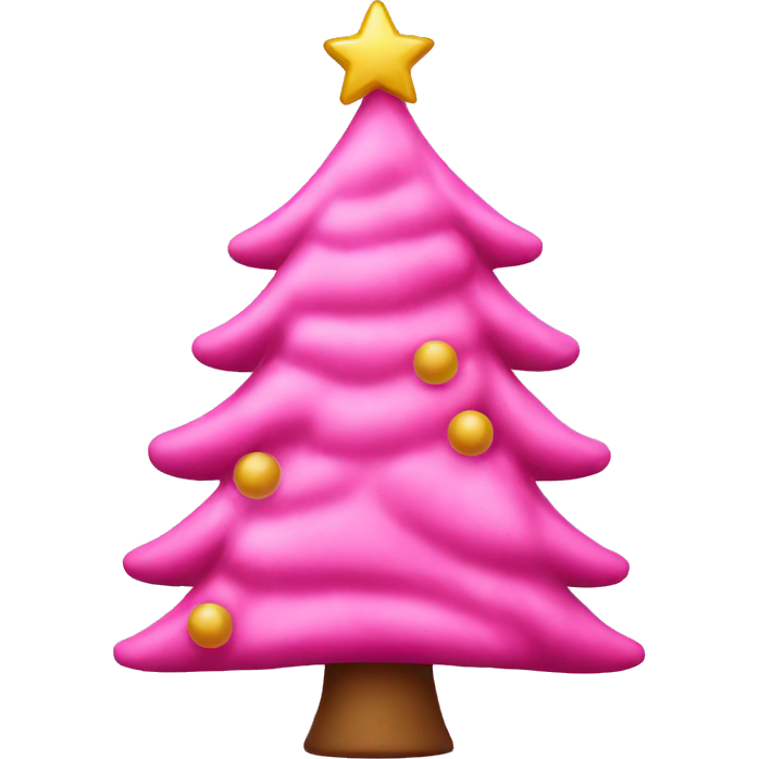 Pink Christmas tree