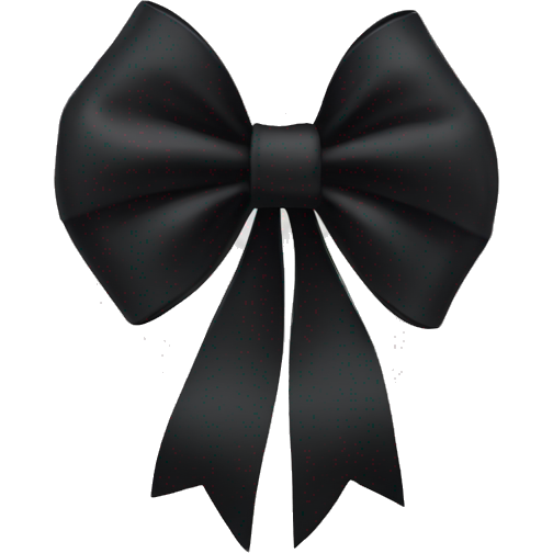 Black bow