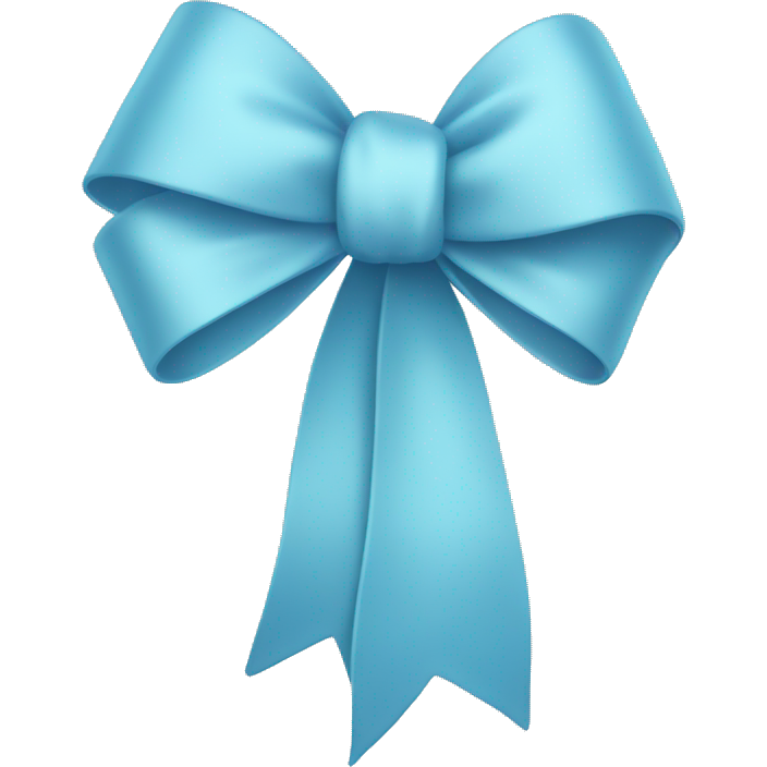 Light blue bow