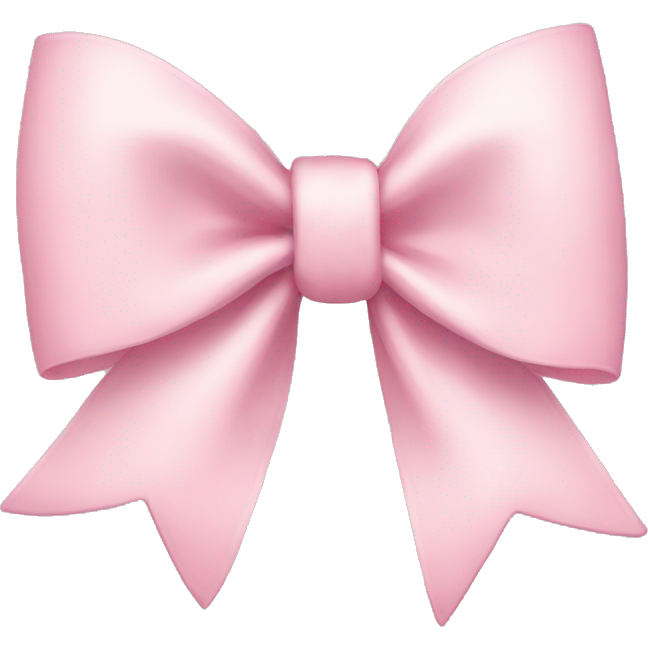 Light pink bow