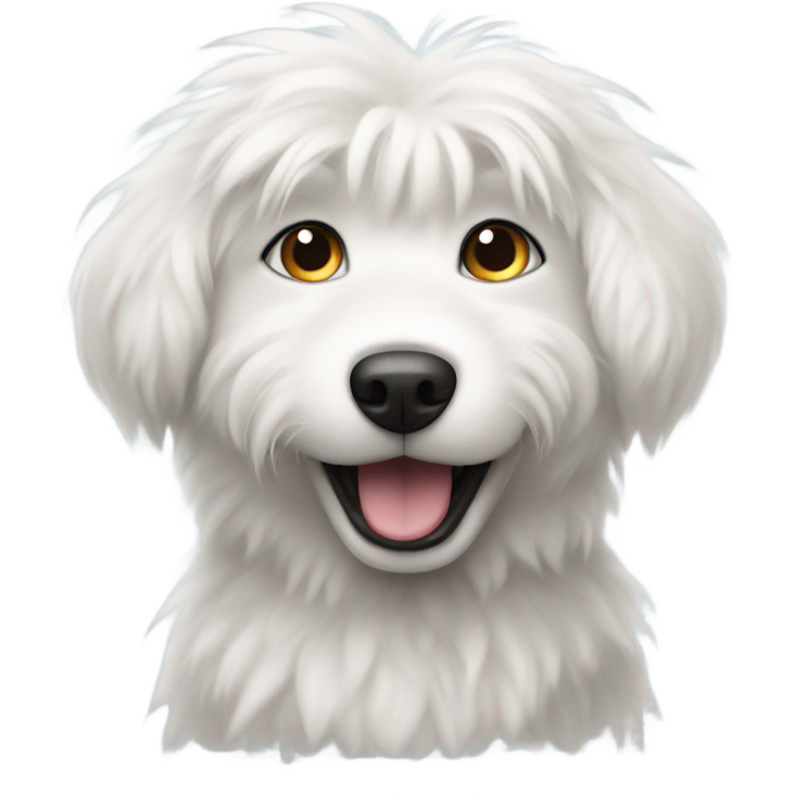 White dog
