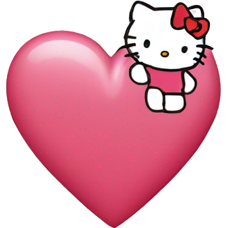 Hello kitty heart