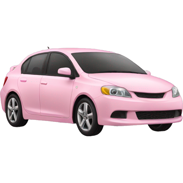 Light pink car
