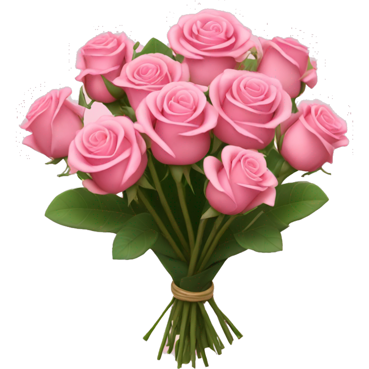 Bouquet of pink roses￼
