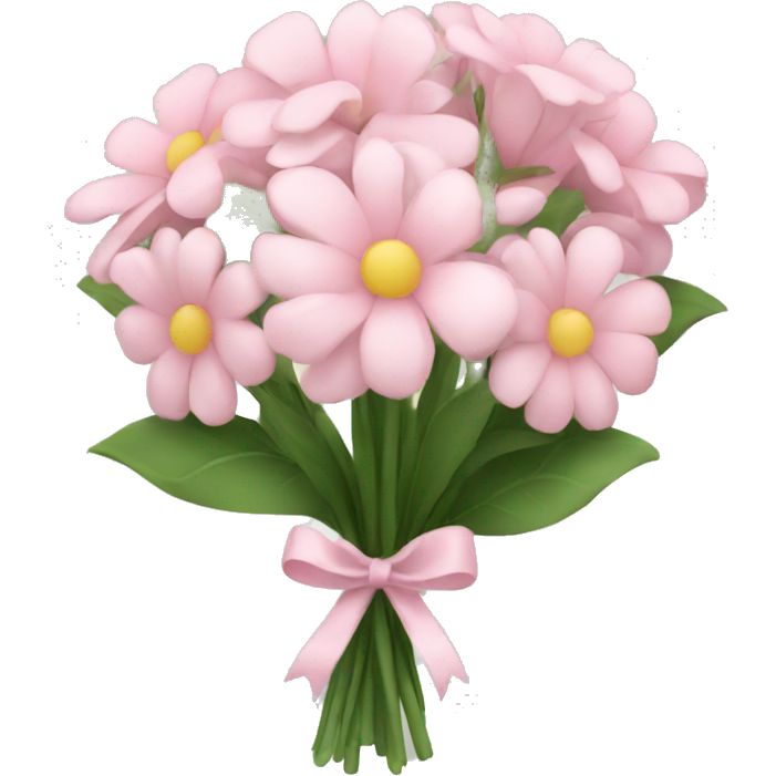 Light pink flower bouquet