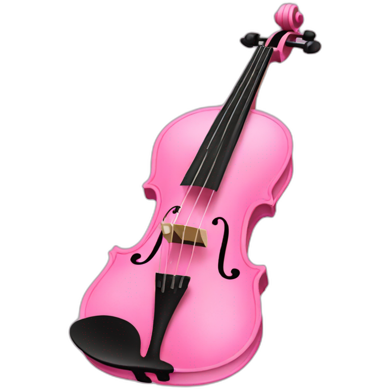 Pink violin