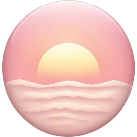 Light Pink rising sun