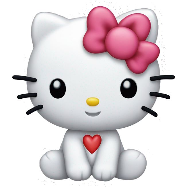 Hello kitty heart