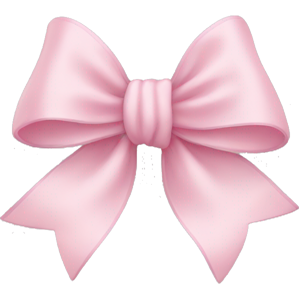 Light pink bow