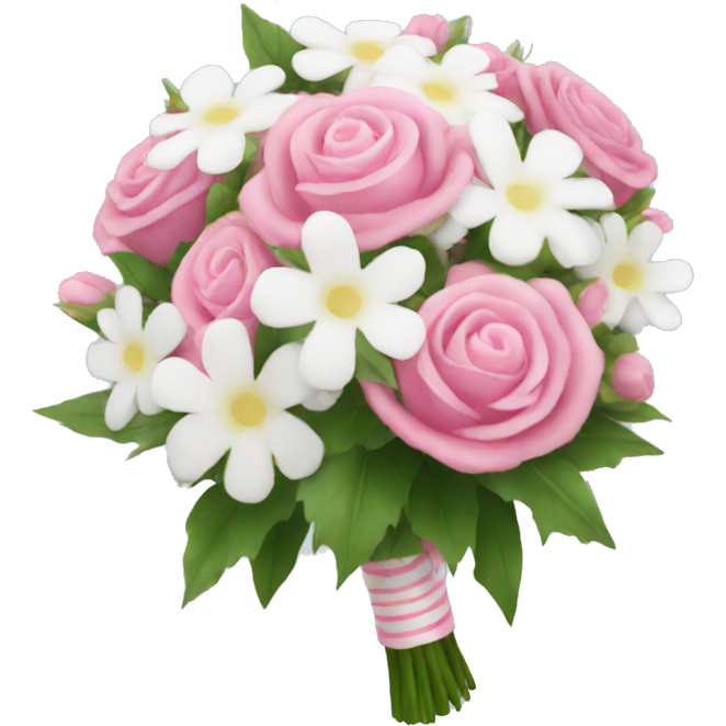 Pink and white bouquet