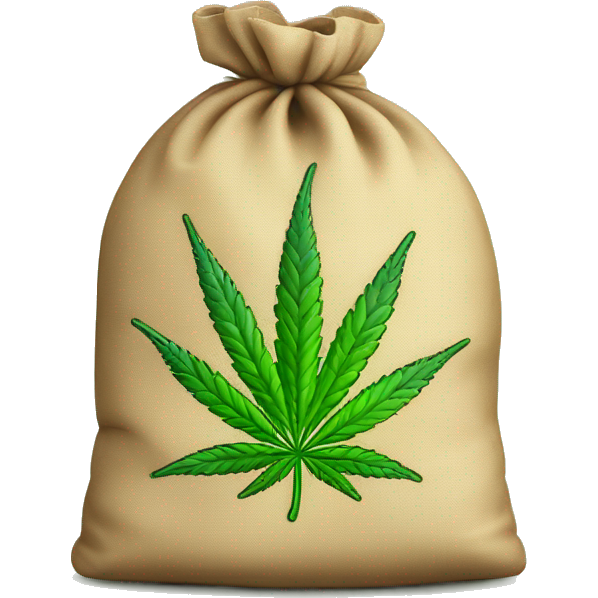 Bag of legal marijauna