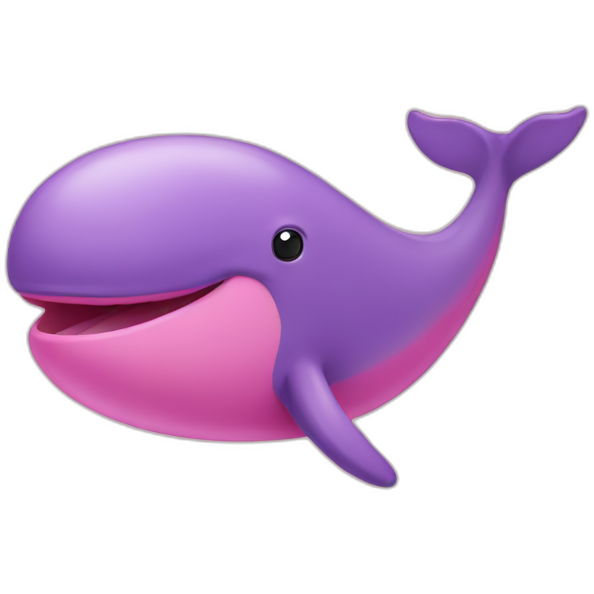 Pink whale