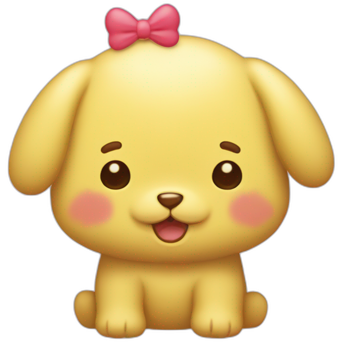 Pompompurin from hello kitty