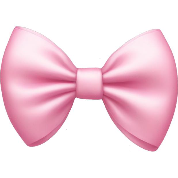 Light pink bow emoji