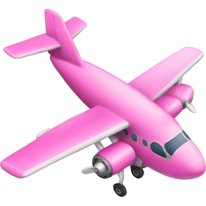 Pink plane