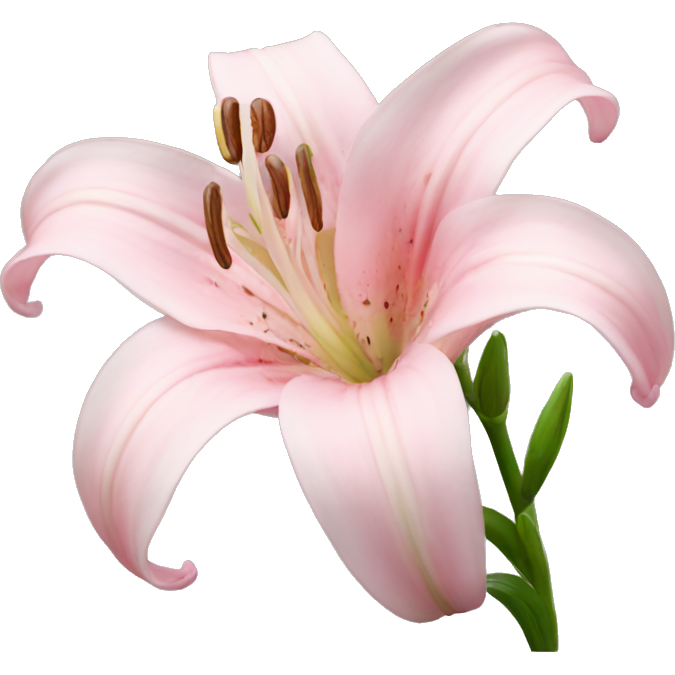 Light pink lilium