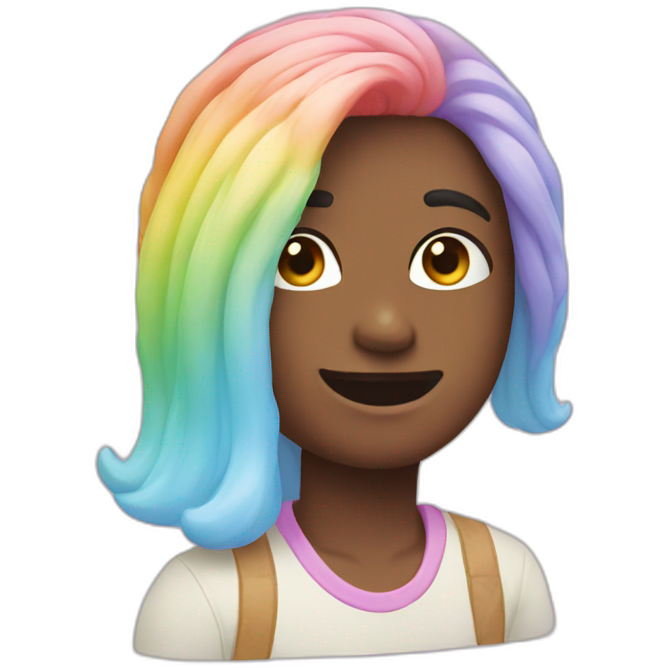 Pastel rainbow