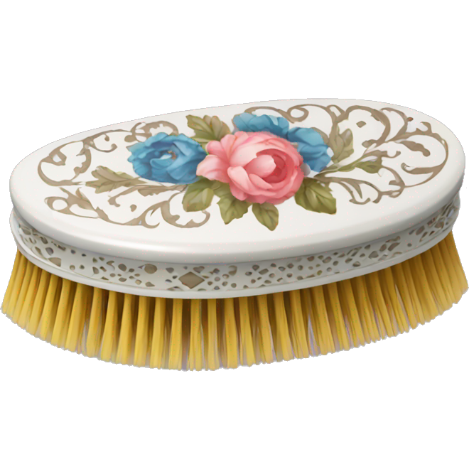 Rococo hairbrush